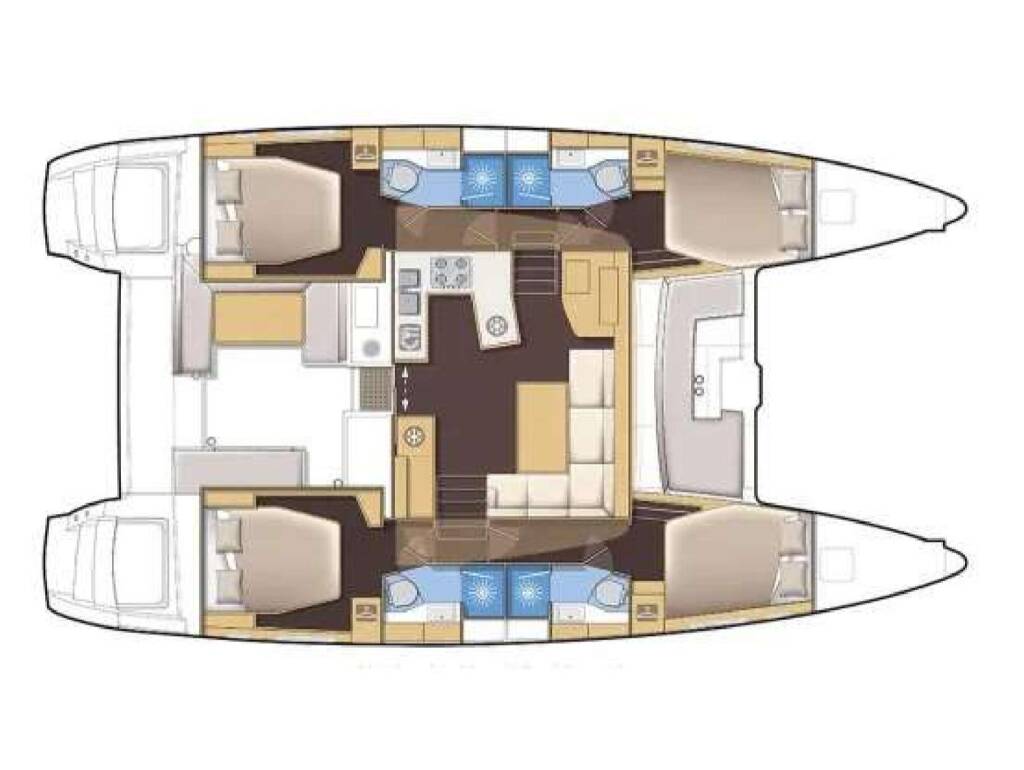 Lagoon 450 Flybridge Magic Lagoon