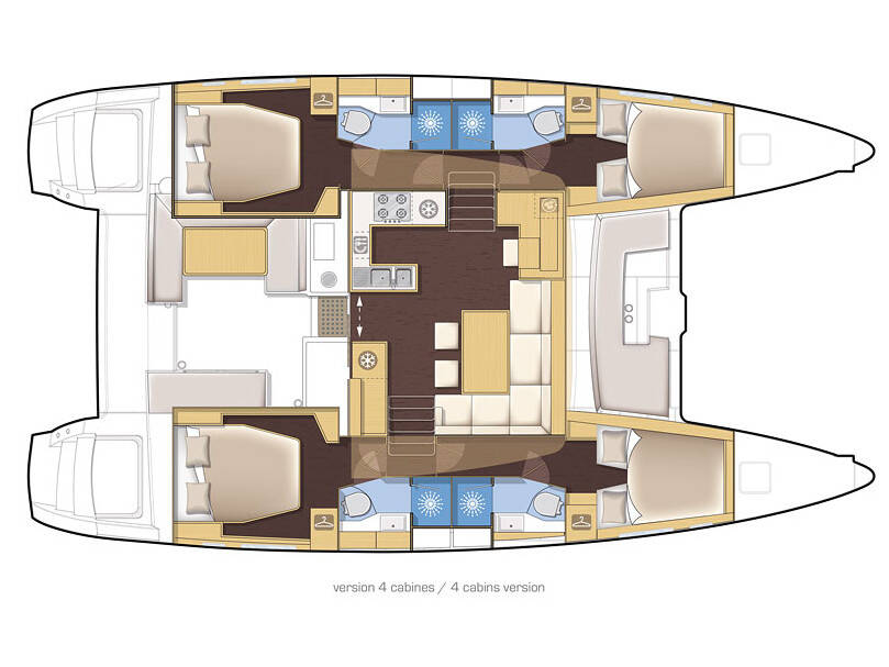 Lagoon 450  Flybridge Grecostar