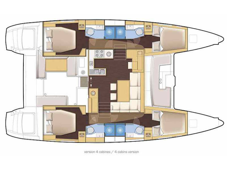 Lagoon 450  Flybridge Zia Nella