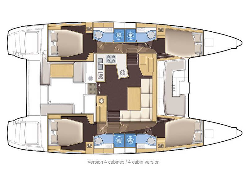 Lagoon 450  Flybridge Caliente