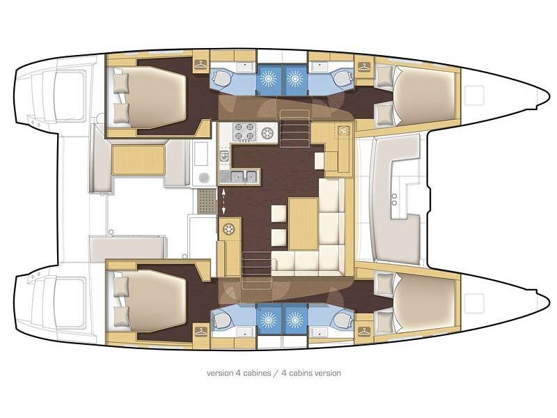 Lagoon 450 Flybridge Greis