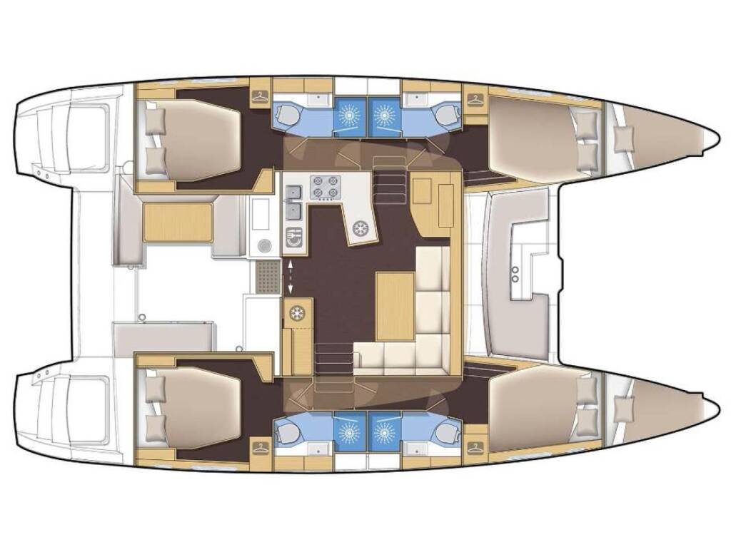 Lagoon 450 Flybridge Alex Jr.