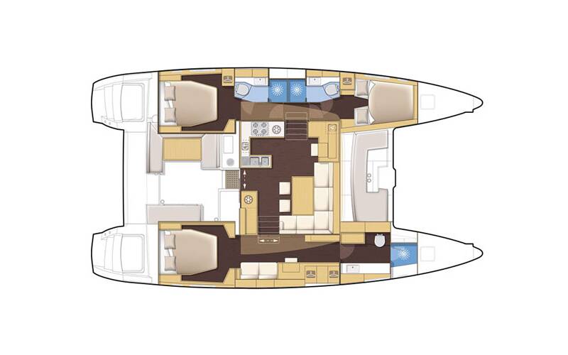 Lagoon 450 Bumbu