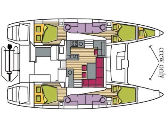 Lagoon 450F Dugongo (Solar Panels, WM)
