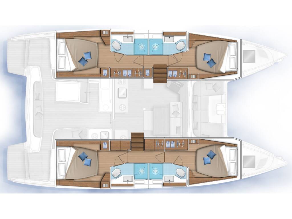 Lagoon 46 AC&GEN Latria