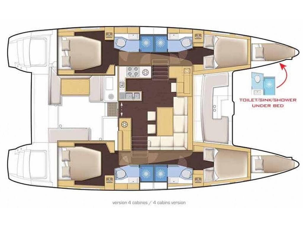 Lagoon 46  facelift Barchetta VI