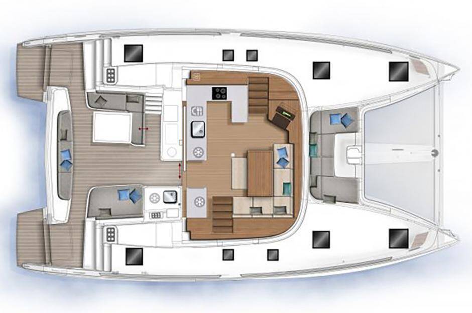 Lagoon 46 Flybridge SunDay
