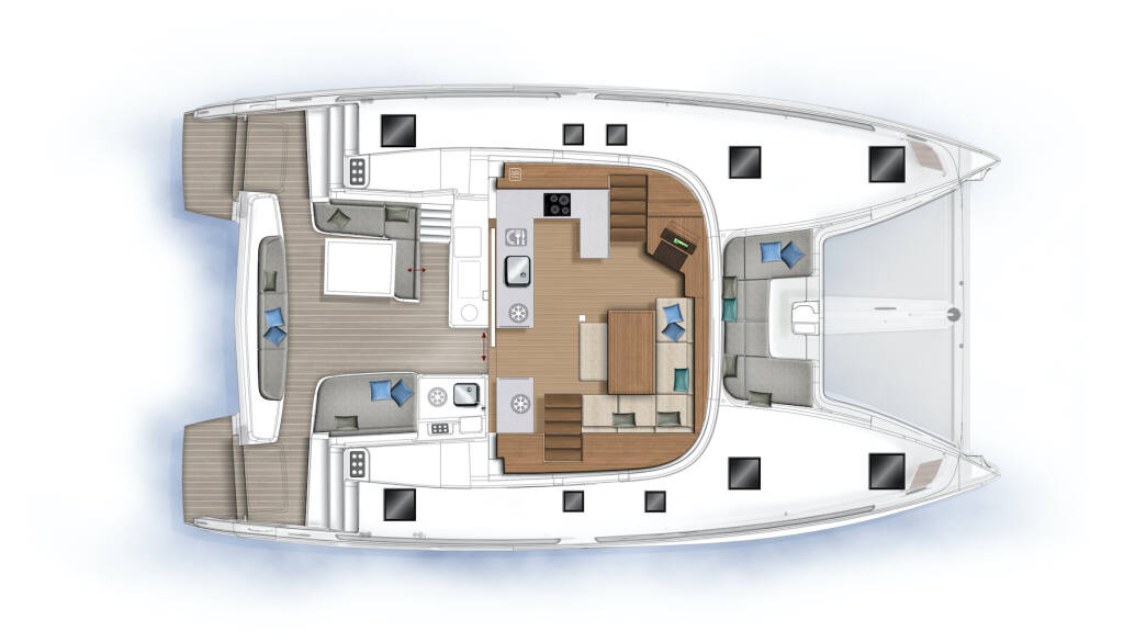 Lagoon 46 OW BYC PARATY 