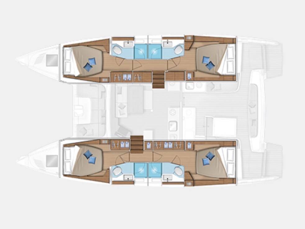 Lagoon 46 Cassata - Premium line