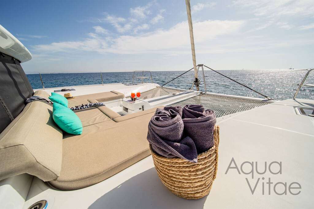 Lagoon 46 AQUA VITAE (generator, air condition, watermaker, 2 SUP free of charge, underwater lights) *Skippered only*