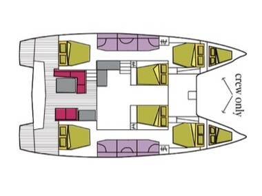 Lagoon 50 Baten Kaitos II  (A/C, WM, Generator, Tender Lift, Inverter)