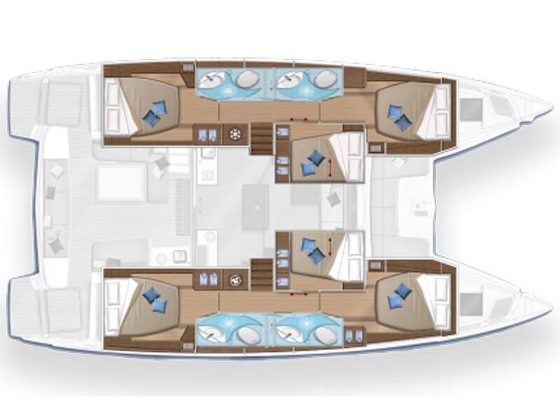 Lagoon 50 Colibrì Platinum Service