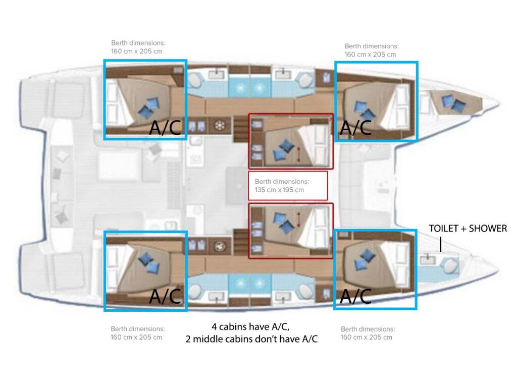 Lagoon 50 PRINCESS CLAIRE