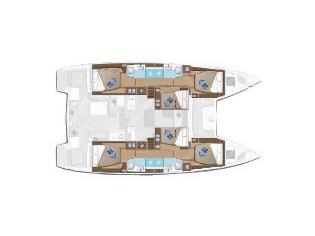 Lagoon 50 Ocean Mist