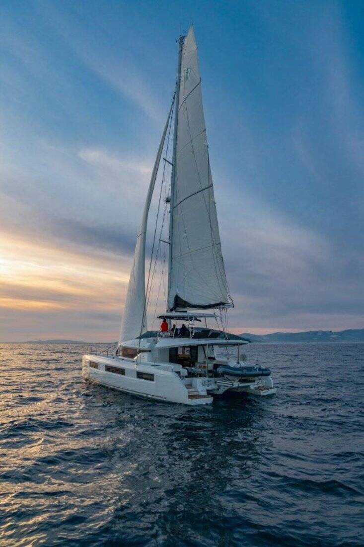 Lagoon 50F Captain Morgan w
