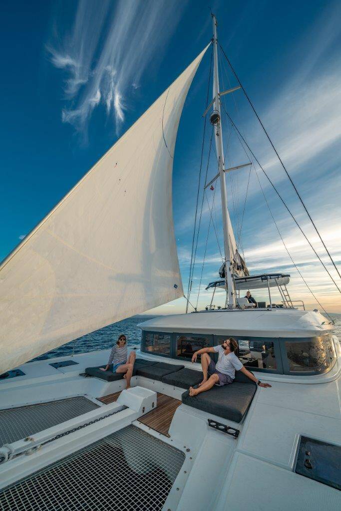 Lagoon 50F Captain Morgan w