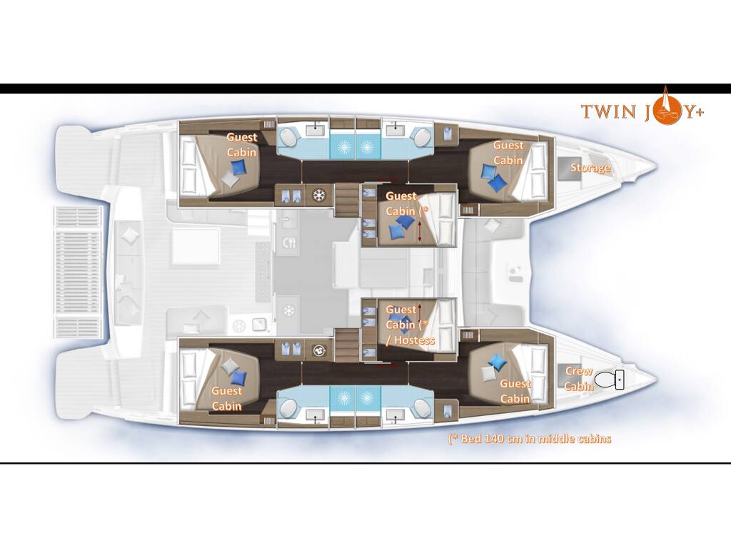 Lagoon 51 TWIN JOY +