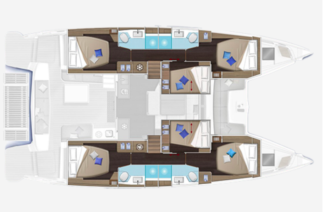 Lagoon 51 Athena Blu