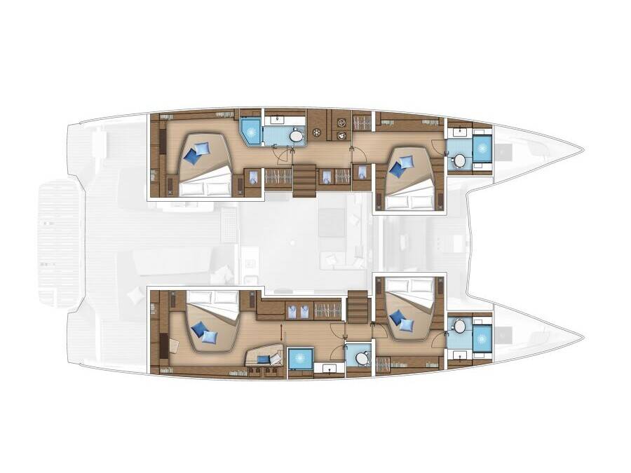 Lagoon 55 SAILUXE - Vega