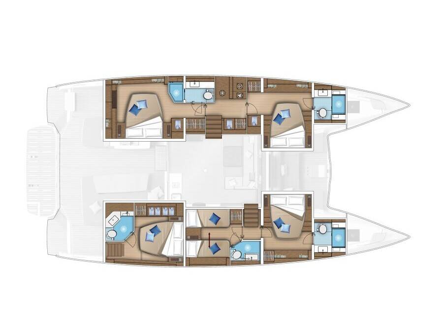 Lagoon 55 SAILUXE - Magnifico