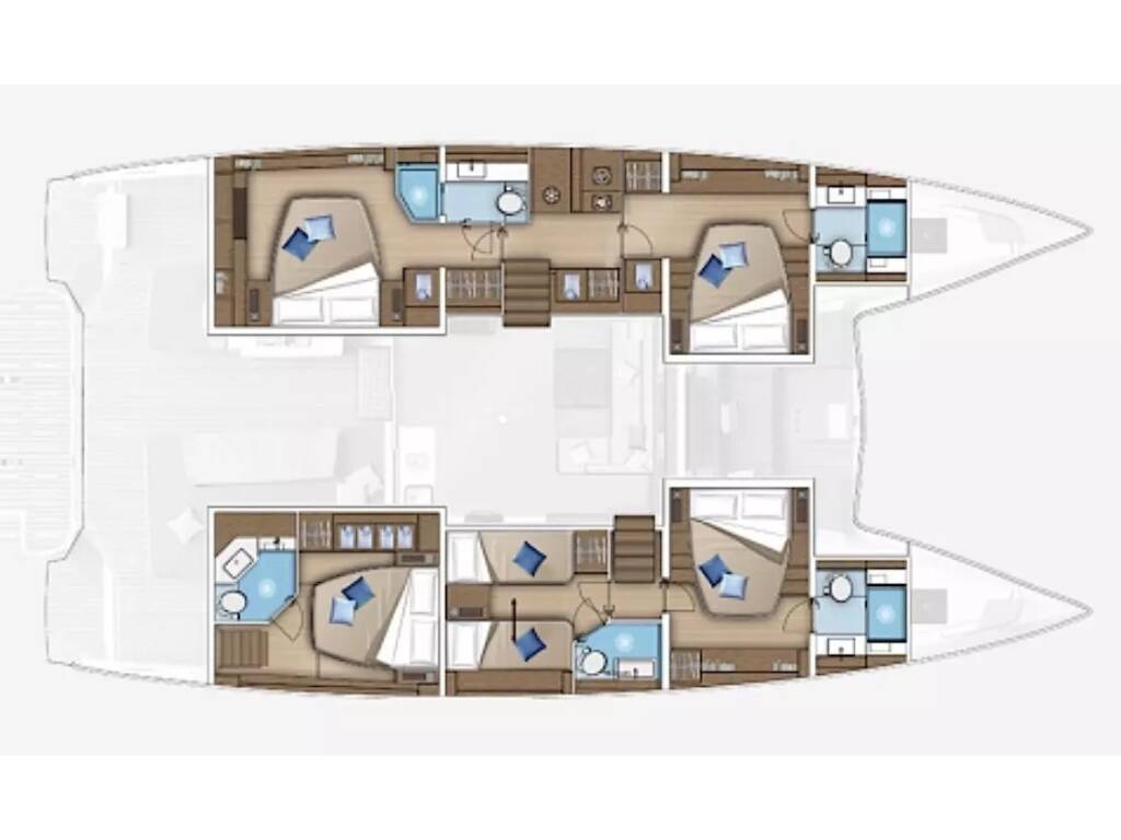 Lagoon 55  Maui- FIRST CLASS