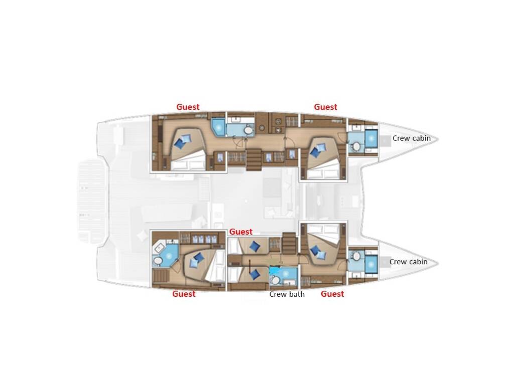 Lagoon 55 TRIWING CARIDA