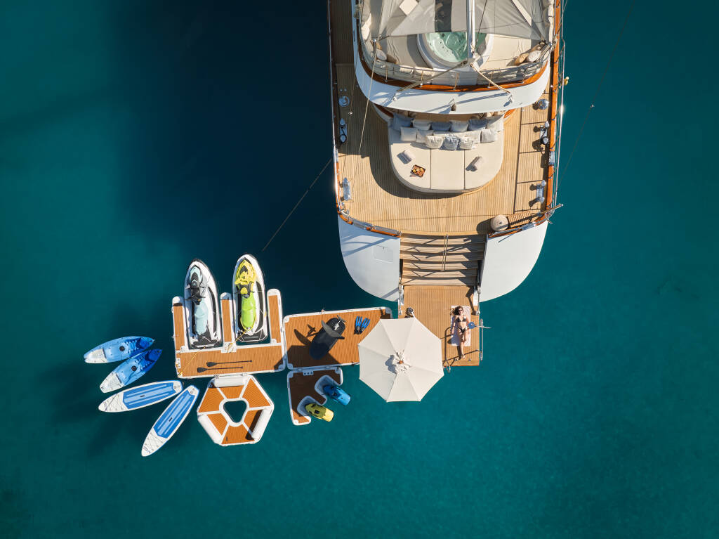 Luxury motor sailer Lady Gita