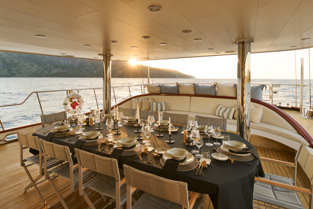 Luxury motor sailer Lady Gita