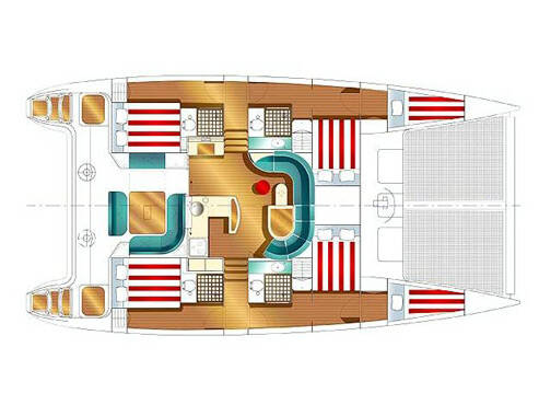 Nautitech 47  Alcade 1 double cabin