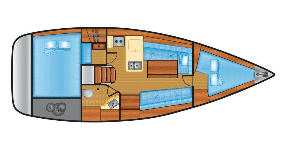 Oceanis 31 Flamenco