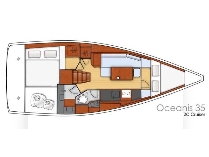 Oceanis 35 Zomer