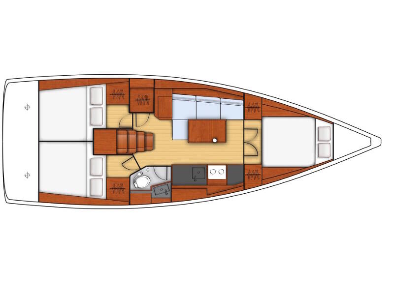 Oceanis 38.1 TRICICLE