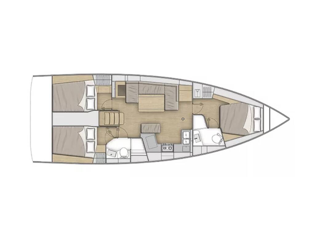 Oceanis 40.1 Saiph  (Electric Heads, Inverter)
