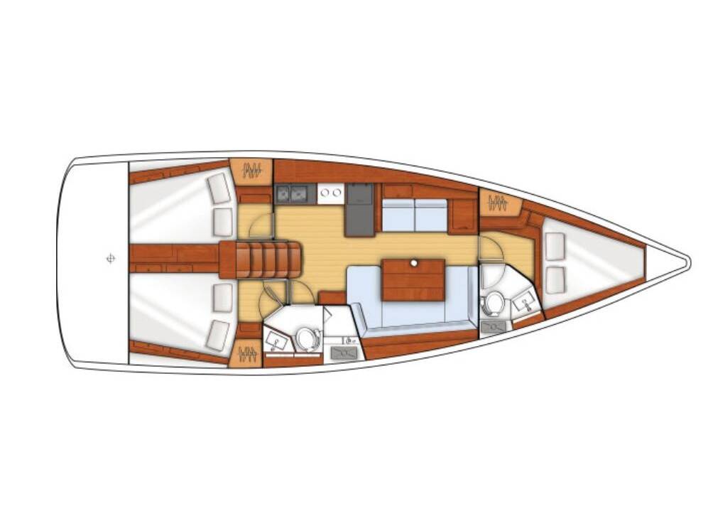 Oceanis 41 BELEZA - | AC | Bowthruster | Solar P