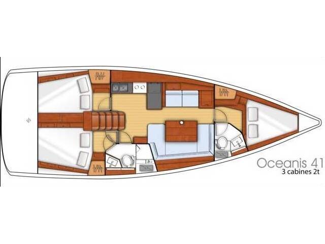 Oceanis 41 Asjemenou