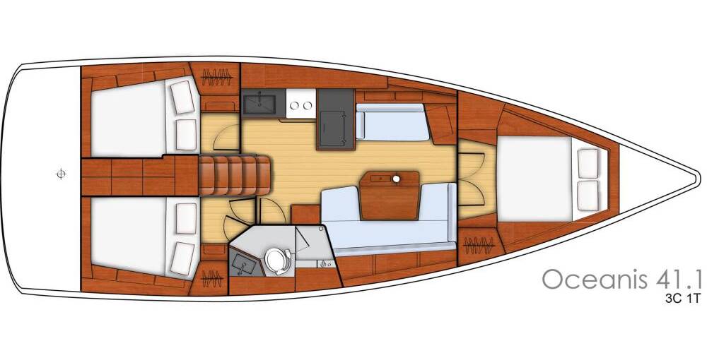 Oceanis 41.1 White Beauty
