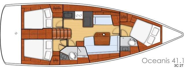 Oceanis 41.1 Peace
