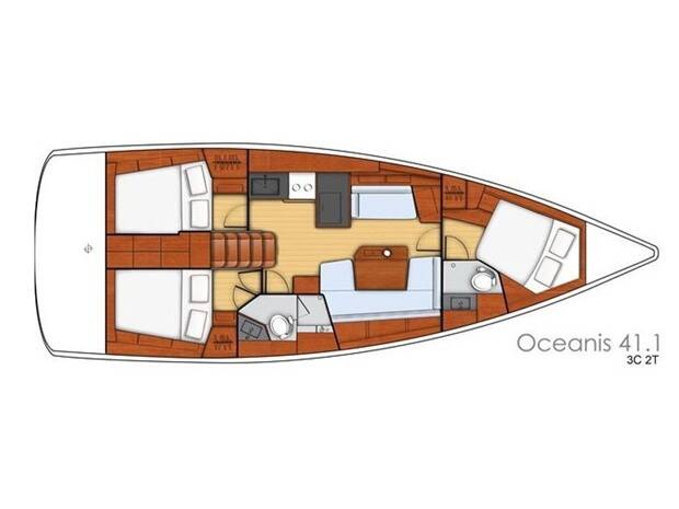 Oceanis 41.1 Salt Shaker