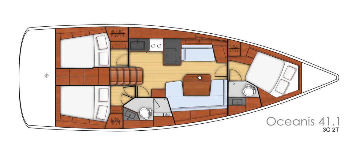 Oceanis 41.1 Paulina