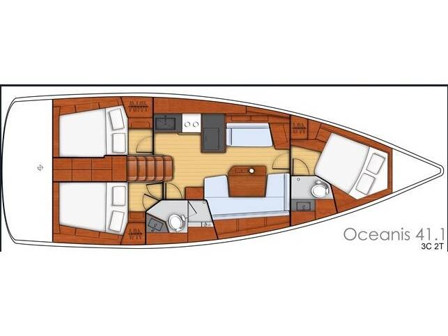 Oceanis 41.1 Gloria
