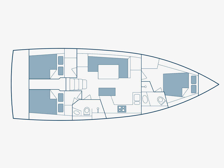 Oceanis 41.1 Kos 41.5