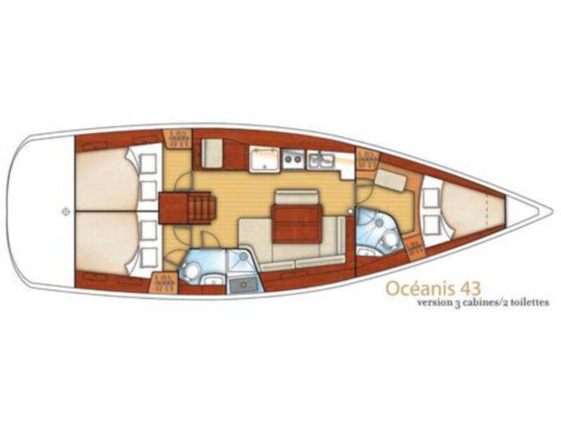 Oceanis 43 Rhapsody Marmaris
