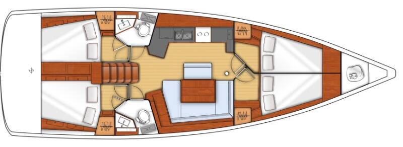 Oceanis 45 MOBULA ONE