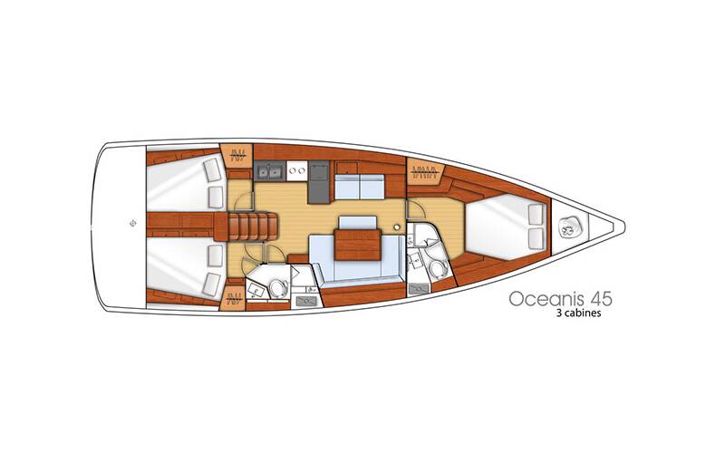 Oceanis 45 Anchor Management