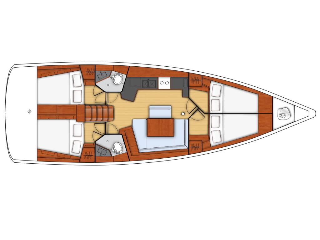 Oceanis 45 Dark Horse