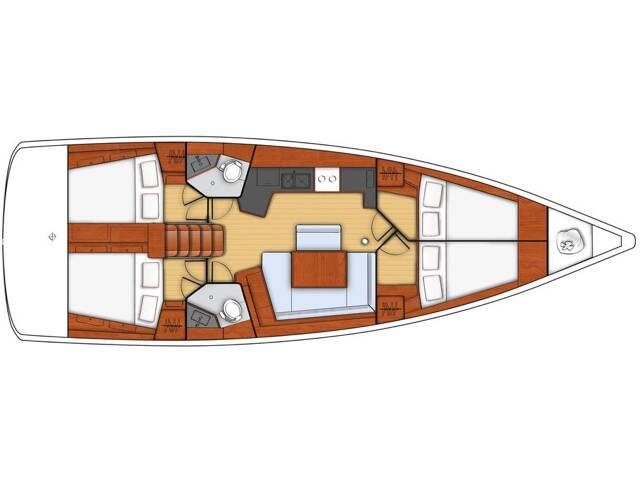 Oceanis 45 Asteria - Standard line