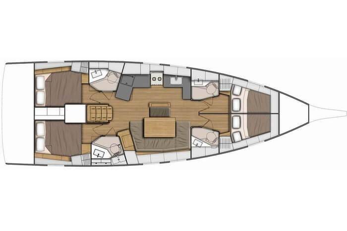 Oceanis 46.1 Blue Satellite