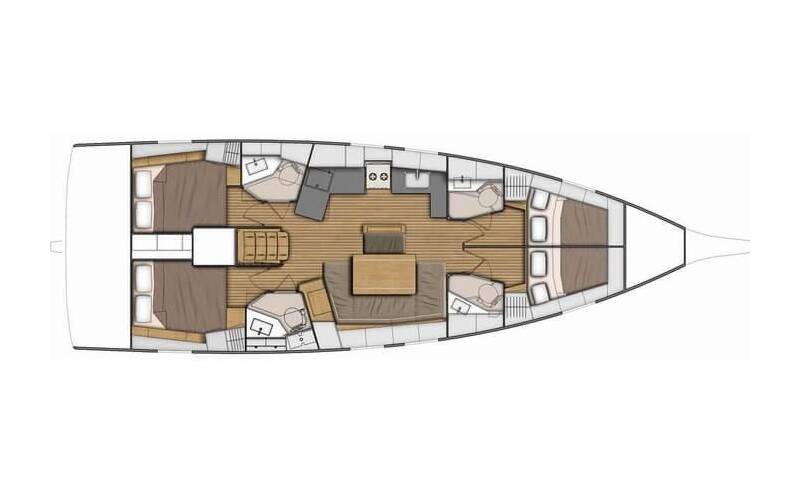 Oceanis 46.1 Blue Satellite