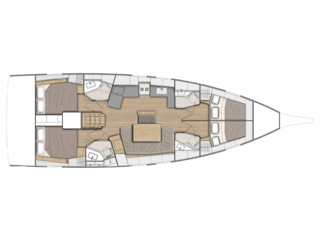 Oceanis 46.1 Andromaca - Comfort line