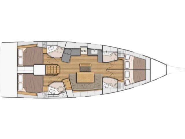 Oceanis 46.1  Blue Satellite
